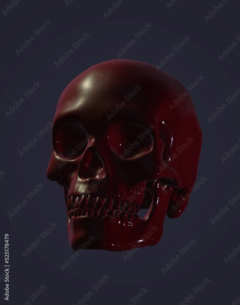 human skull with background human skull with background
