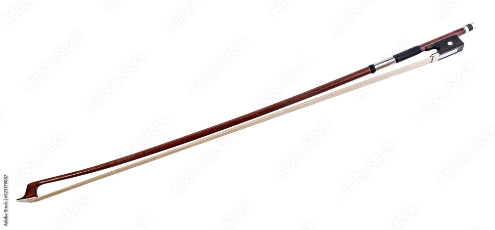 Violin bow isolated on white Violin bow isolated on white
