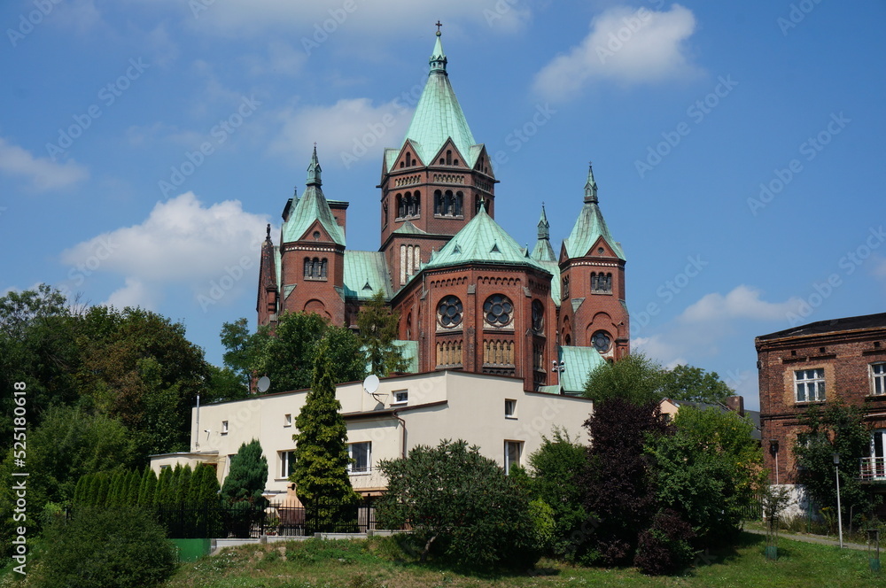 Saint Stanislaus Church (kosciol sw. Stanislaw Biskupa). Czeladz, Poland.