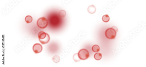 red abstract background dot...