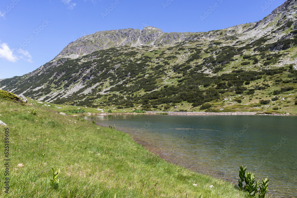Landscape of Rila mountain near The Fish Lakes (Ribni Ezera), Bulgaria