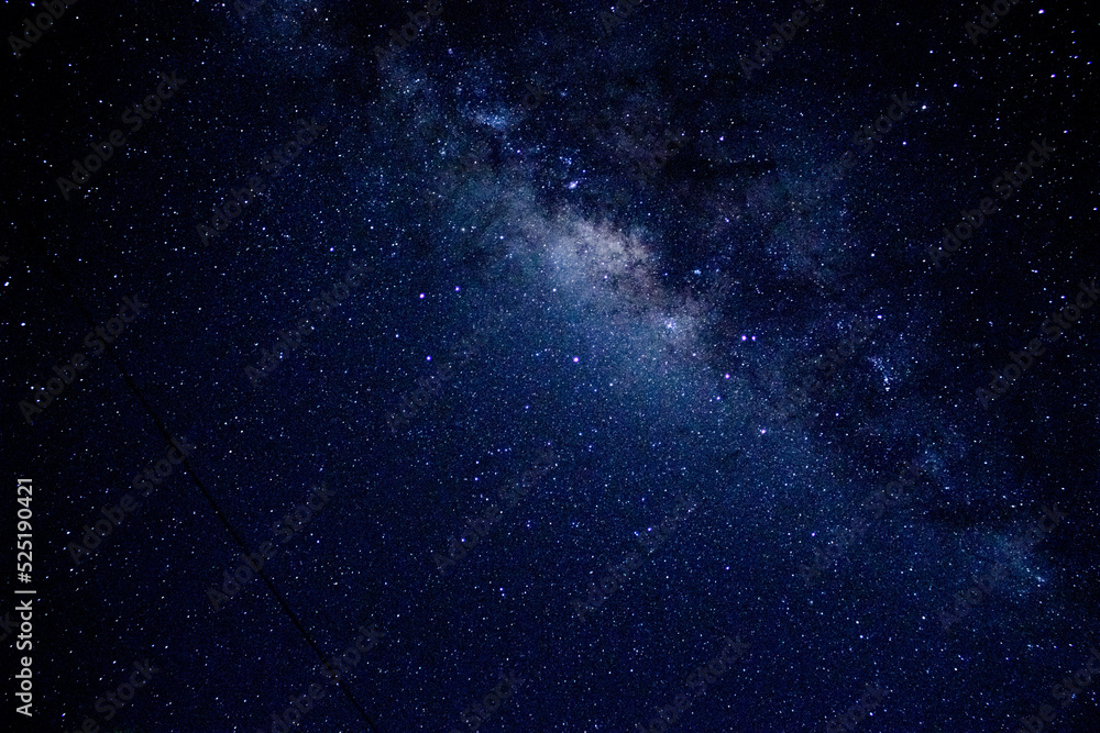 Naklejka premium Night Sky with Shallow Stars