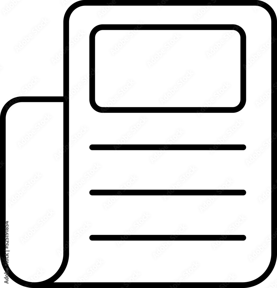Newsroom Journalism related vector icon. Newsroom Journalism related vector icon.