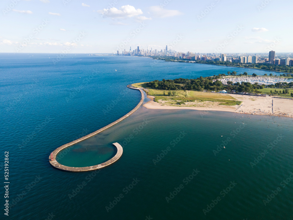 Chicago North Avenue Beach Pier