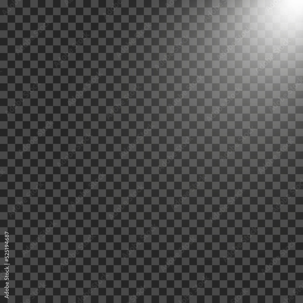 Set of spotlights isolated on transparent background. Vector glowing light effect with golden rays.Light studio. Abstract light.Transparent background. Set of spotlights isolated on transparent background. Vector glowing light effect with golden rays.Light studio. Abstract light.Transparent background.