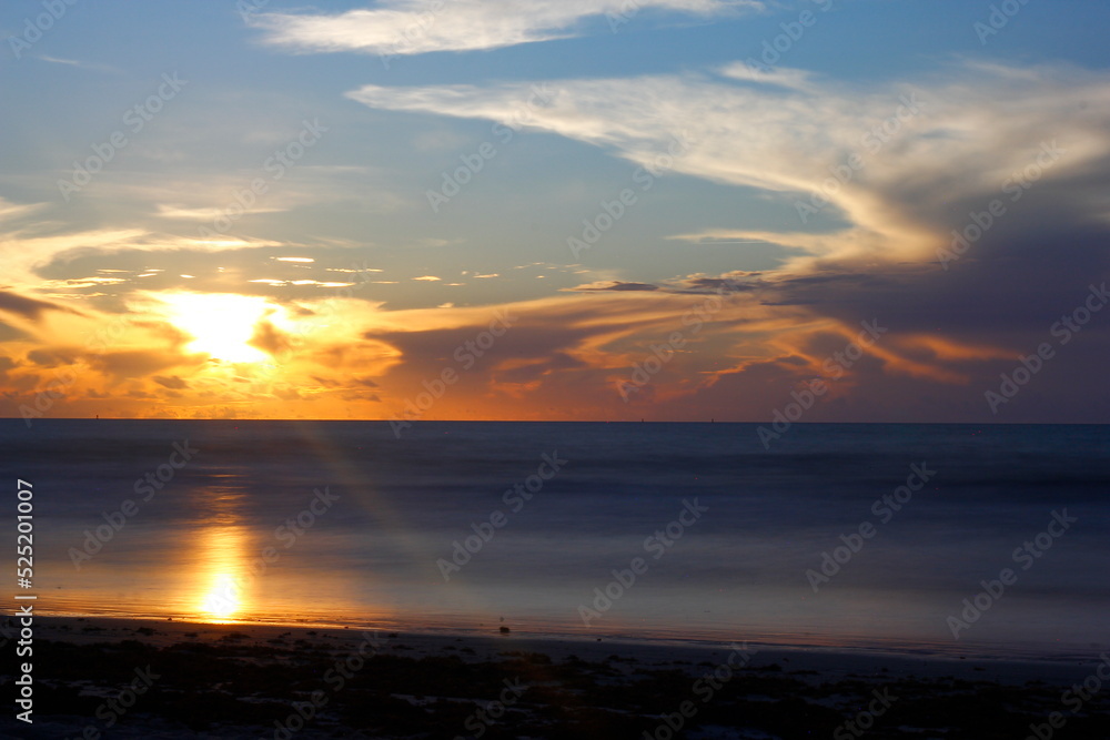 Beach Summer Sunrise at Cape Canaveral, Florida