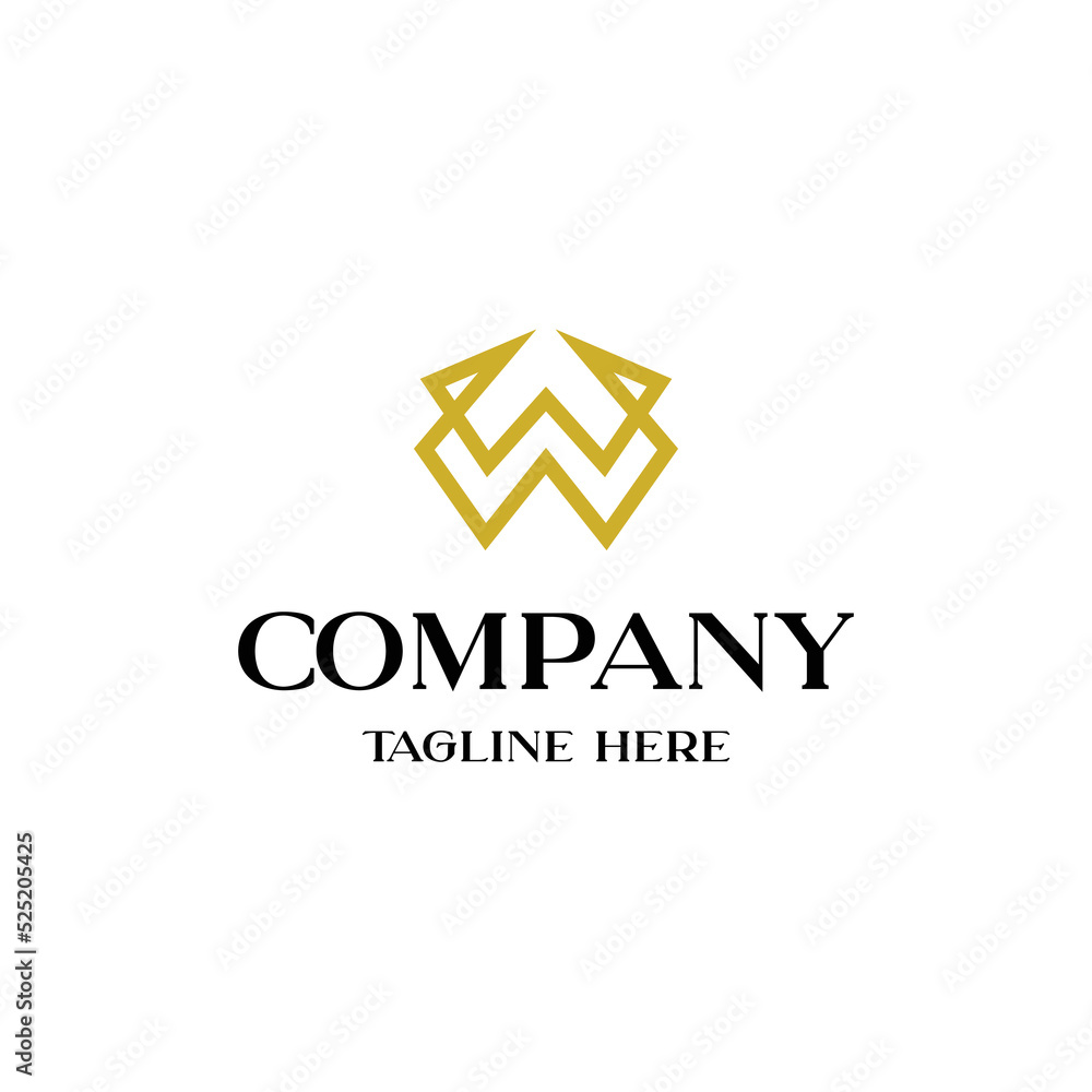 letter w initial logo icon vector template letter w initial logo icon vector template