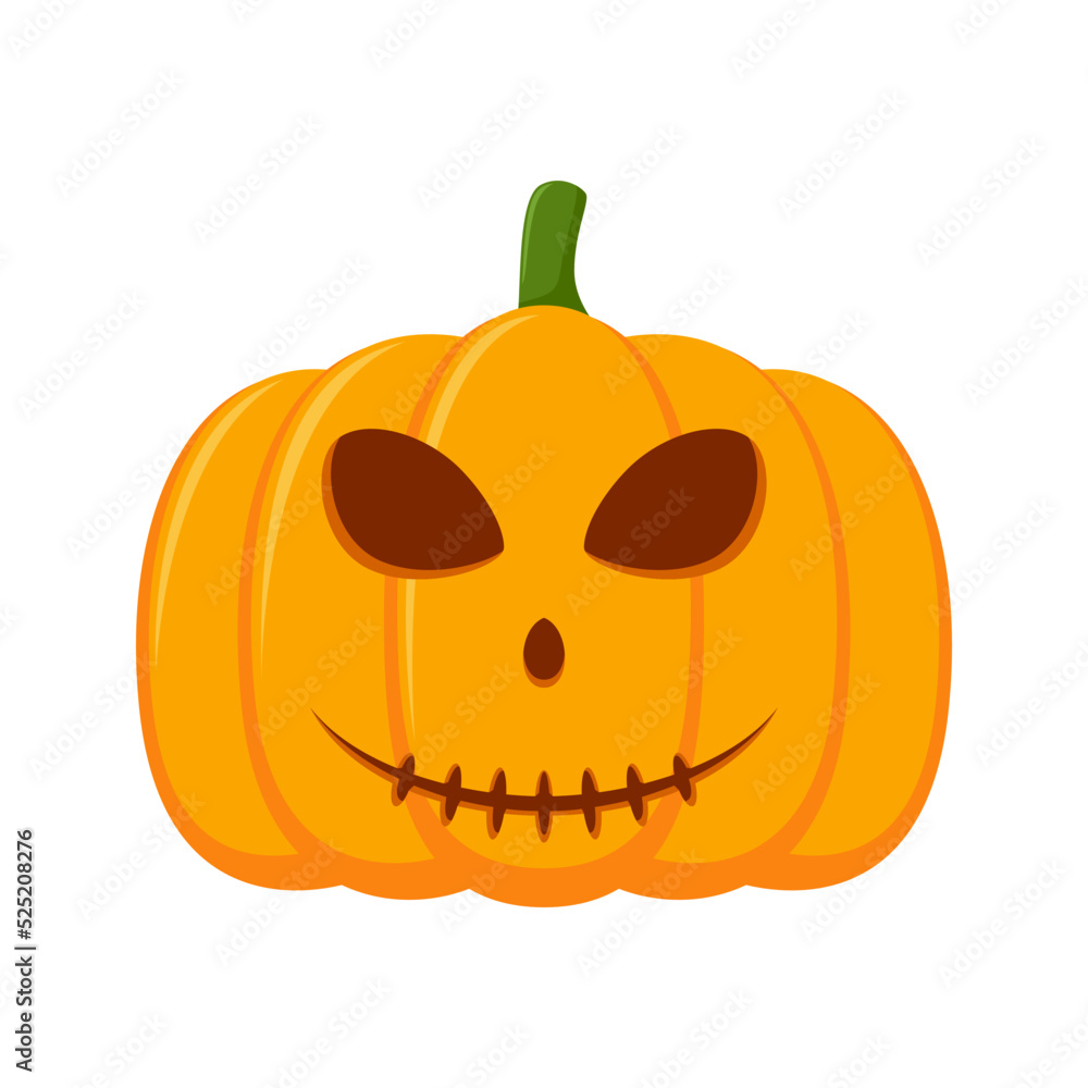 Halloween Pumpkin isolated on white background Halloween Pumpkin isolated on white background