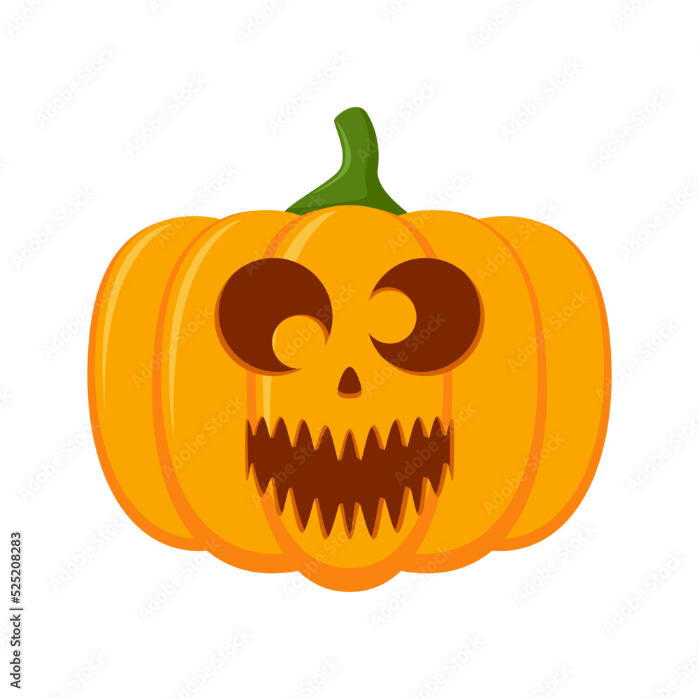 Halloween Pumpkin isolated on white background Halloween Pumpkin isolated on white background
