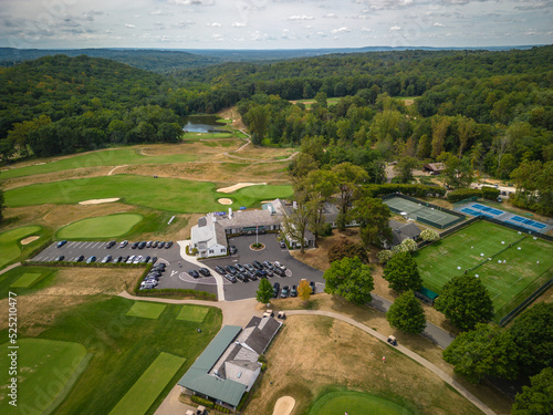 Aerial Drone of Bernardsville New Jersey photo