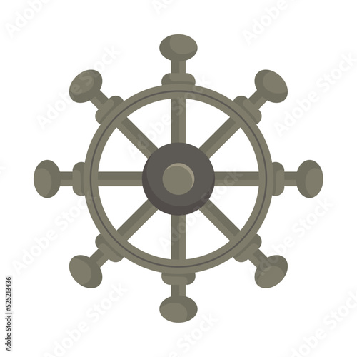 vintage rudder icon