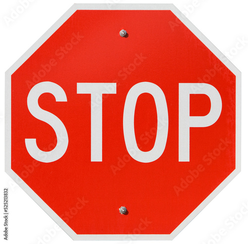 Signs: Red Stop Sign