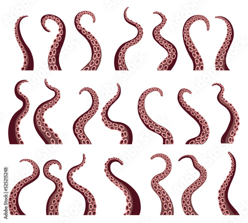 Red monster tentacles