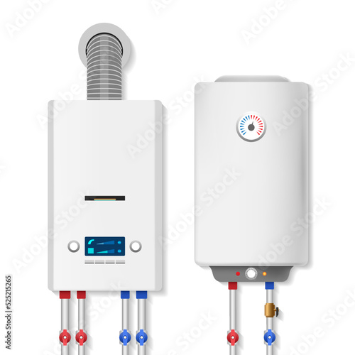 Heaters system illustration
