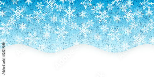 クリスマス　雪　風景　背景