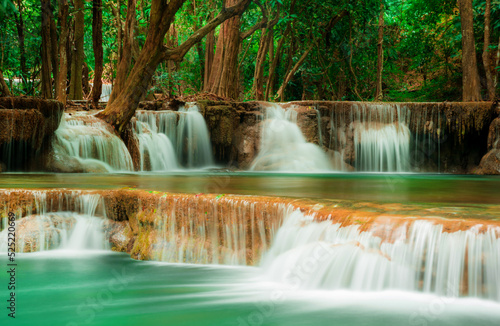Waterfall in Thailand is beautiful © samurai