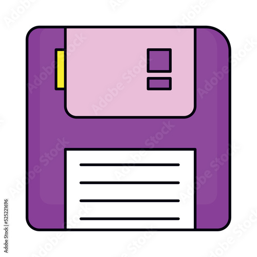 floppy disk retro futuristic