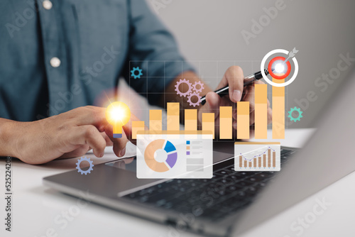 Fotografia Concept of strategic business planning