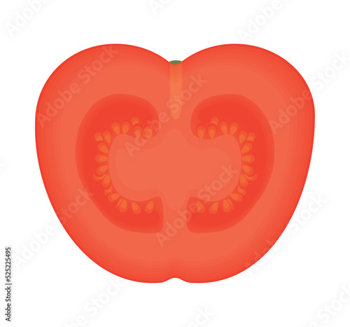 slice tomato icon