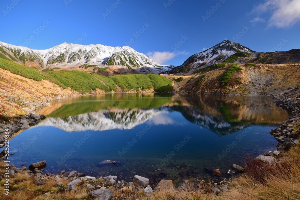 Autumn scenery in Tateyama alpine, Toyama Autumn scenery in Tateyama alpine, Toyama