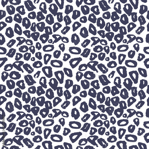 Abstract Leopard skin effect seamless vector pattern. Design for use background Textile all over fabric print wrapping paper and others. 