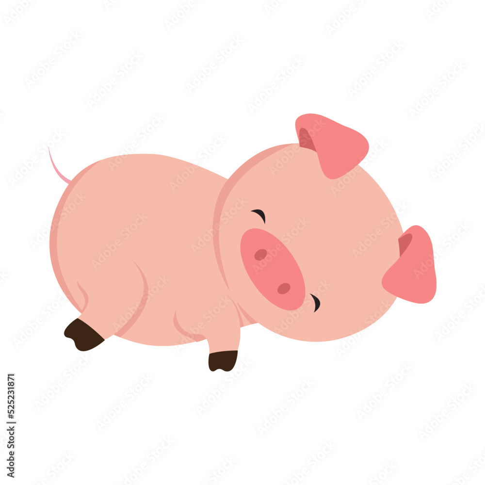 Pig Design Very Cute Animal Pig Design Very Cute Animal