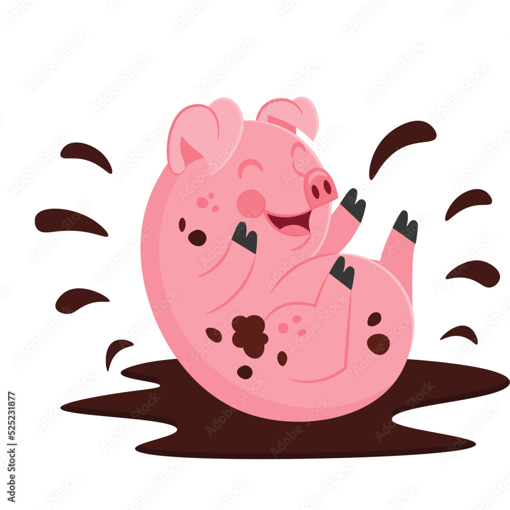 Pig Design Very Cute Animal Pig Design Very Cute Animal
