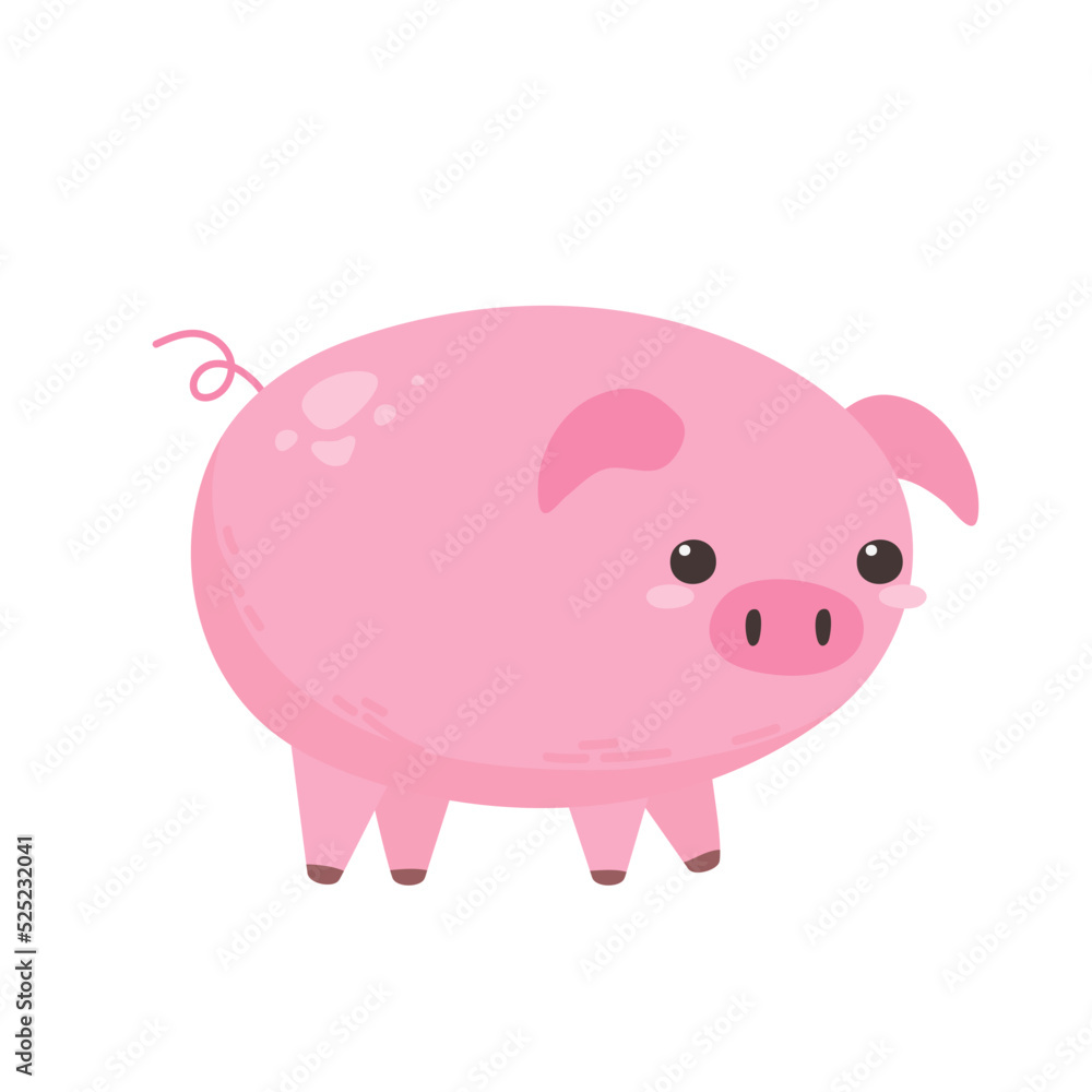Pig Design Very Cute Animal Pig Design Very Cute Animal