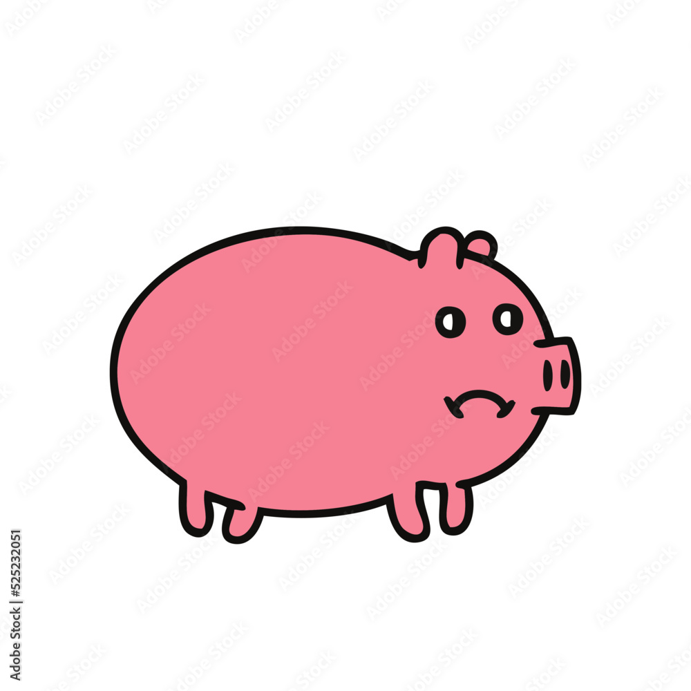 Pig Design Very Cute Animal Pig Design Very Cute Animal