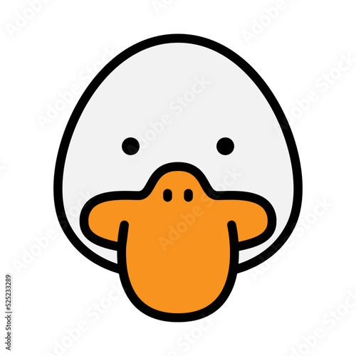 Duck Face Icon