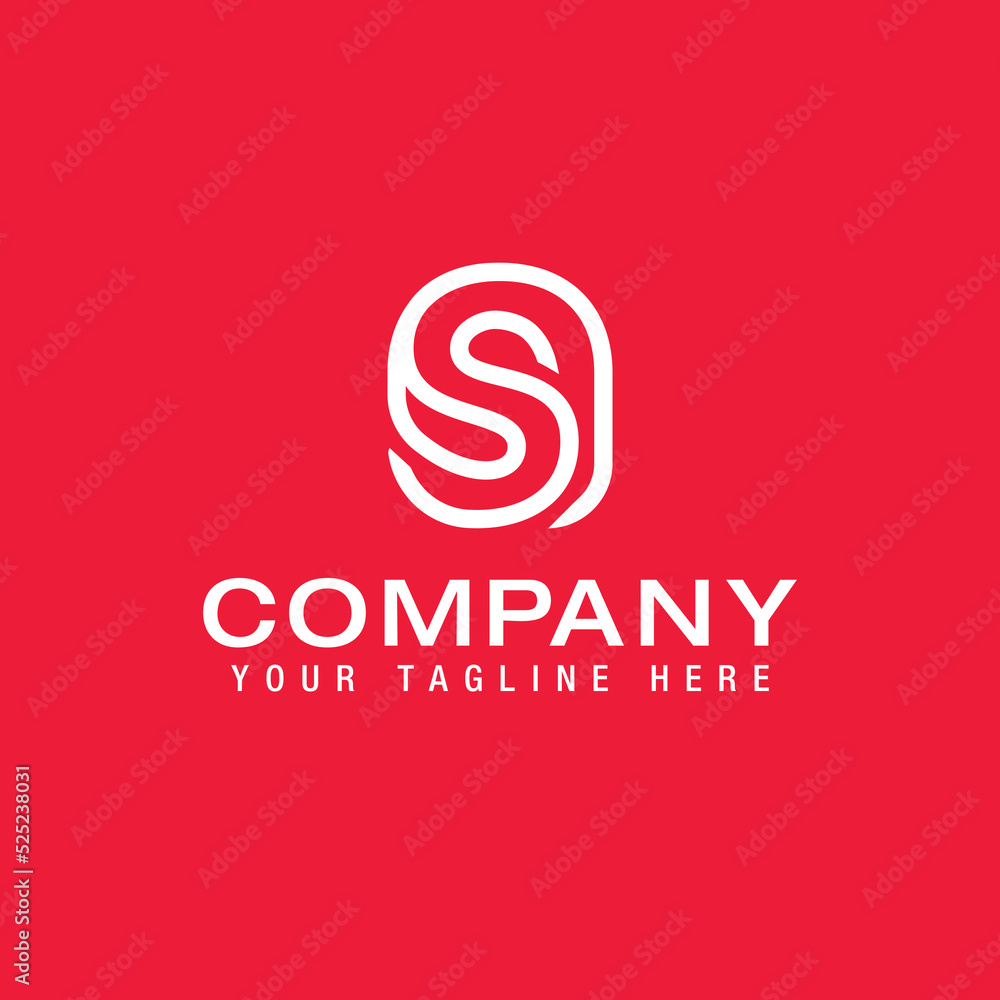 Alphabet letters Initials Monogram logo NS SN N and S design template Alphabet letters Initials Monogram logo NS SN N and S design template