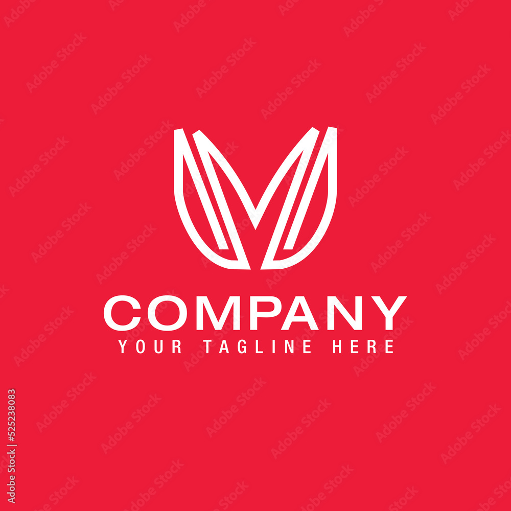 Letter M V Logo Design Minimalist Simple Letter M and V Symbol Monogram Logo. Letter M V Logo Design Minimalist Simple Letter M and V Symbol Monogram Logo.
