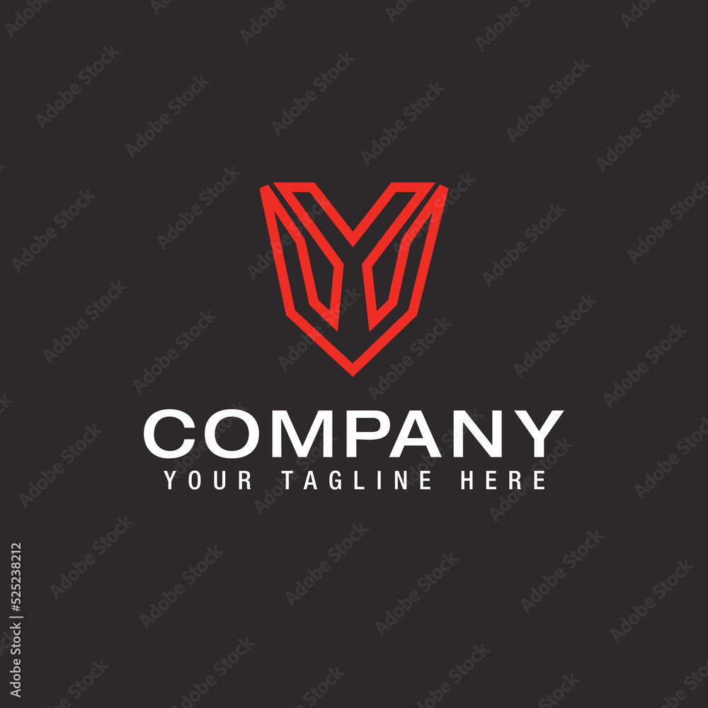 initials alphabet logo icon vector WY YW Logo Line Design Template Vector initials alphabet logo icon vector WY YW Logo Line Design Template Vector