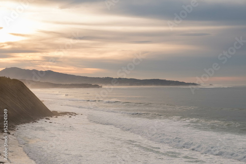 St Jean de Luz au soleil couchant
