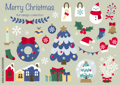 かわいいクリスマス素材セット