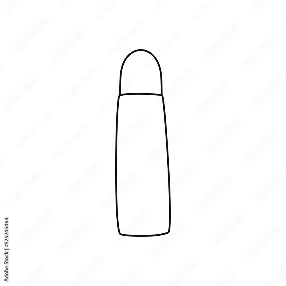 Vector hand drawn flat linear illustration Vector hand drawn flat linear illustration