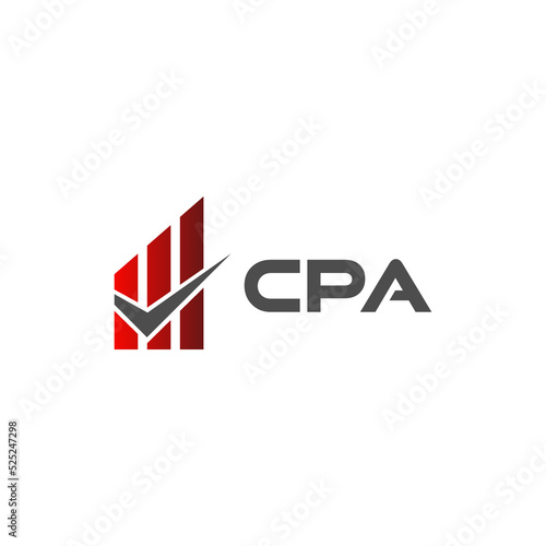 CPA Logo Template vector symbol