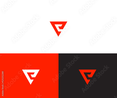CV, VC Letter Logo Vector Template Abstract Monogram Symbol