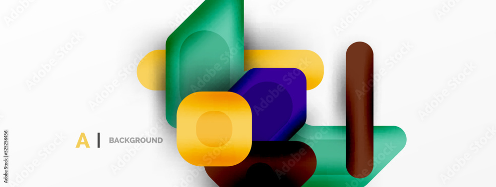 Minimal geometric abstract background. Colorful geometric blocks. Lines, squares and triangles composition wallpaper Minimal geometric abstract background. Colorful geometric blocks. Lines, squares and triangles composition wallpaper