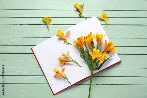 Composition with beautiful ...