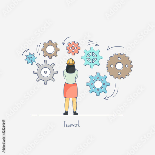 Teamwork Vector Icon