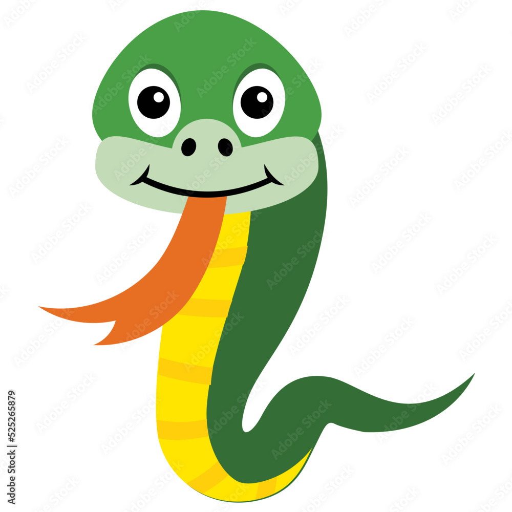 Fototapeta premium Snake Vector Icon