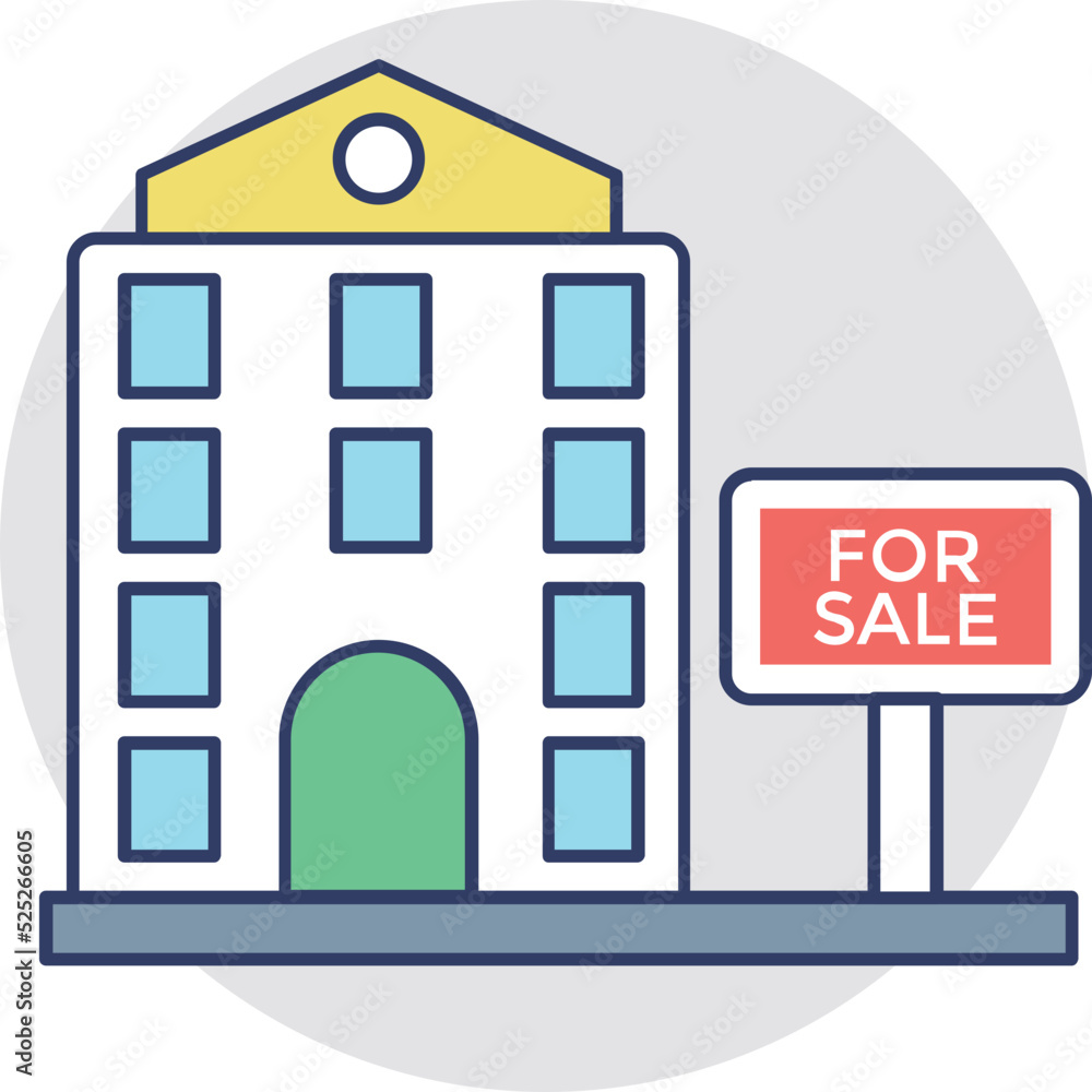 Property For Sale Vector Icon Property For Sale Vector Icon