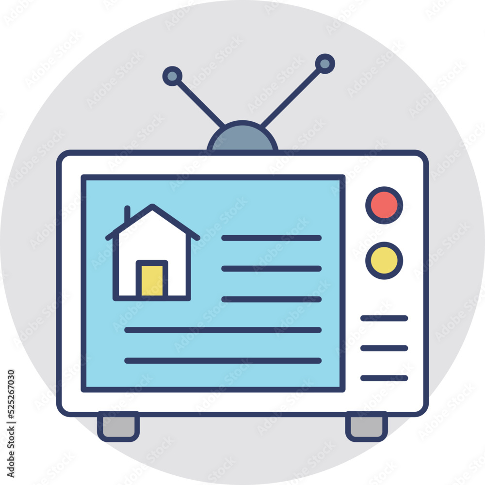 Real Estate Advertisement Vector Icon Real Estate Advertisement Vector Icon