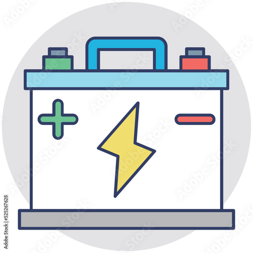 Battery Vector Icon
