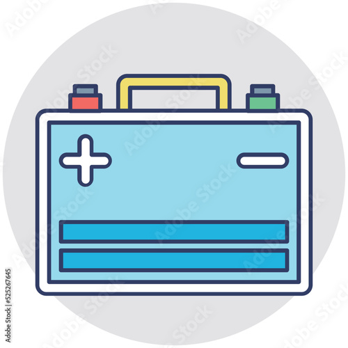 Battery Vector Icon