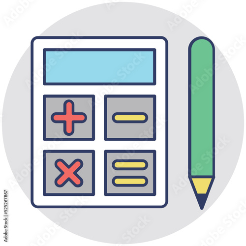 Calculation Vector Icon