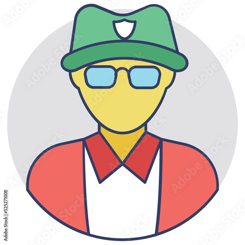 Secret Service Vector Icon