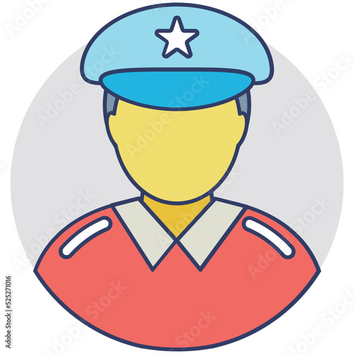 Police Officer Vector Icon