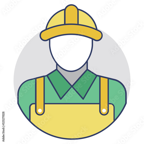 Laborer Vector Icon